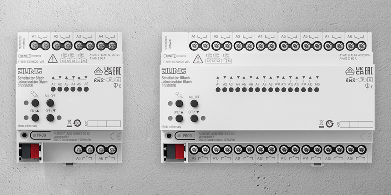 KNX Schalt- und Jalousieaktoren bei Elektro-Ballin GmbH & Co. KG in Gotha