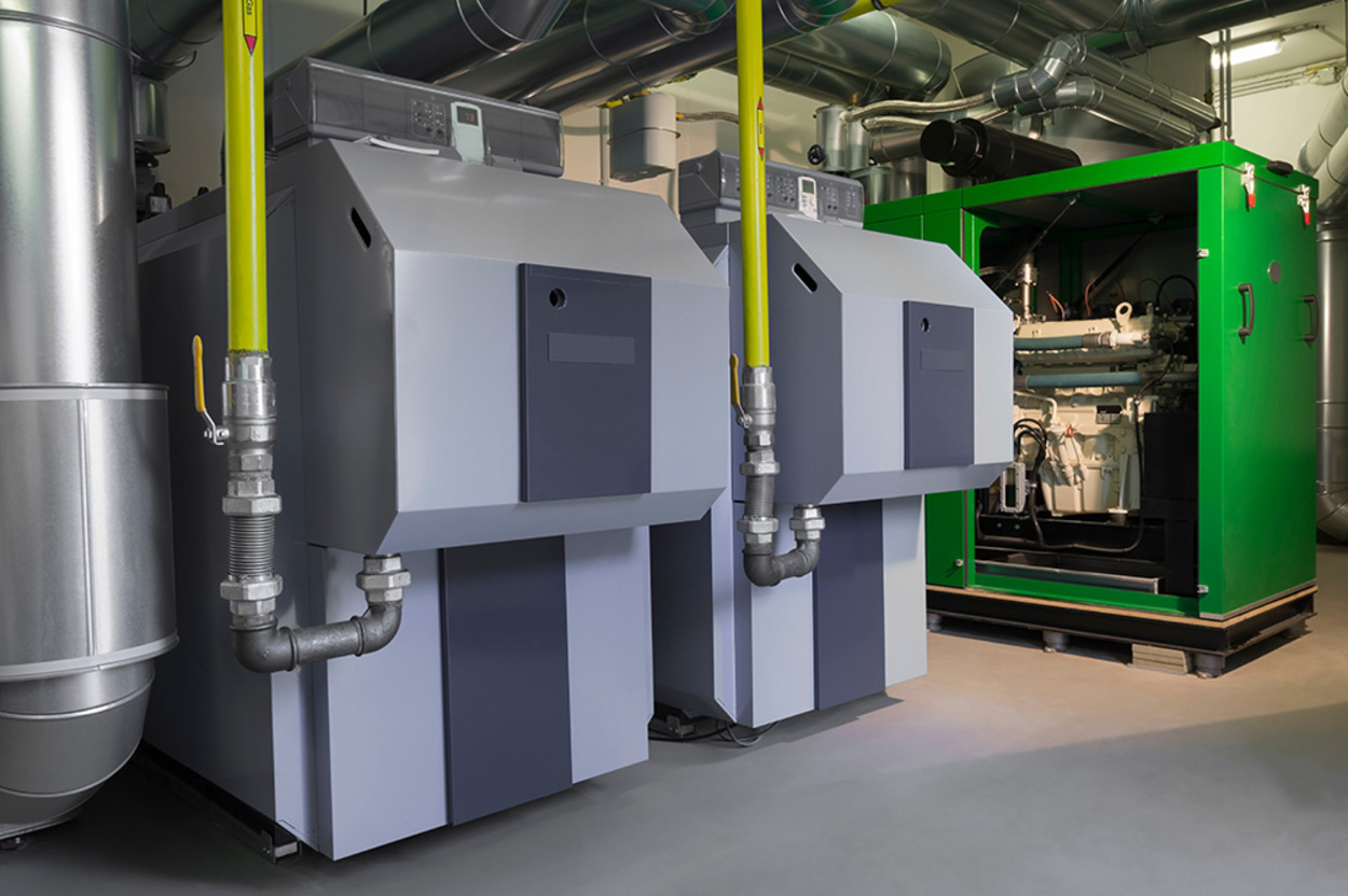Blockheiz­kraftwerk bei Elektro-Ballin GmbH & Co. KG in Gotha